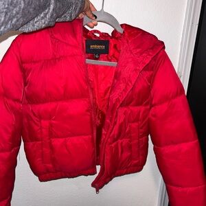Red Puffer Jacket
